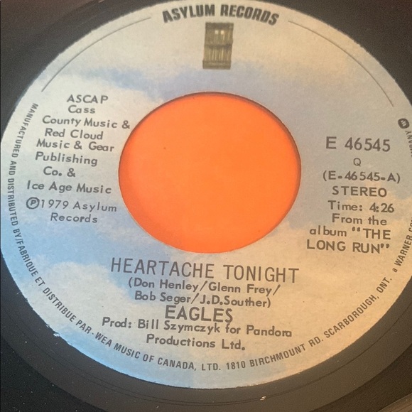 Vintage Eagles Vinyl Record Collection 45 RPM - Picture 4 of 9